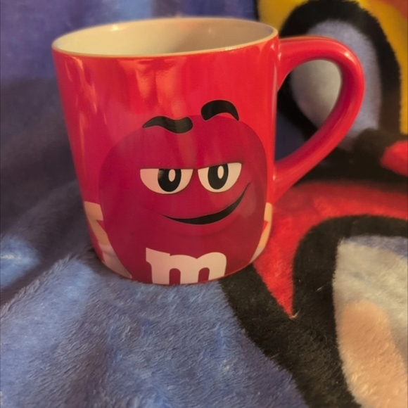 M&M'S Red Ceramic Mug with Iconic Character Design - Picture 1 of 4